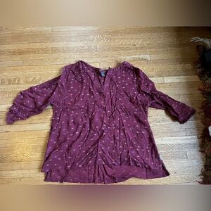 Eddie Bauer gauze top